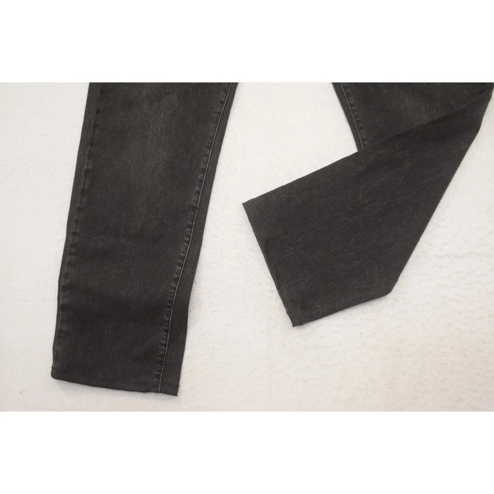 Levi's 505 Regular Fit Straight Leg Stretch Black Denim Jeans Mens Size 36 x 31*